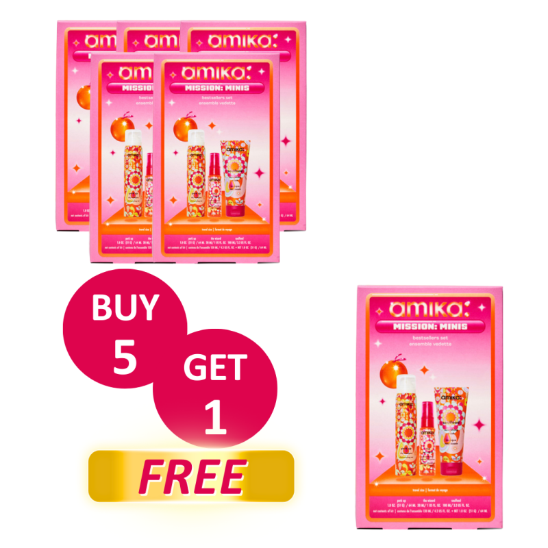 AMIKA MISSION MINIS HOLIDAY BOX SET 5+1 FREE