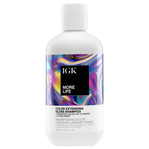 IGK MORE LIFE COLOR EXT GLOSS SHAMPOO 8O