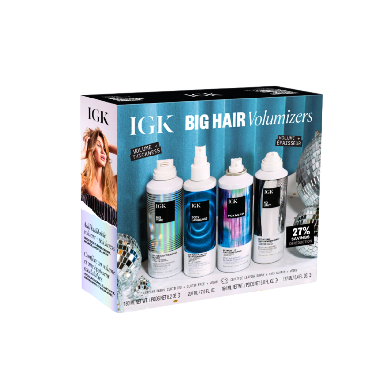 IGK BIG HAIR VOLUMIZERS HOLIDAY SET