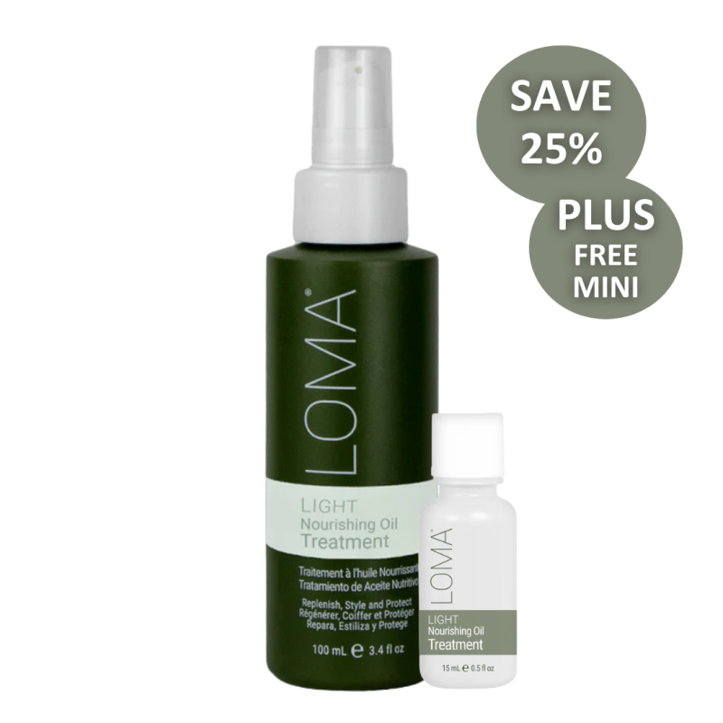 LOMA NOURISHING OIL TREATMENT LIGHT W/ MINI